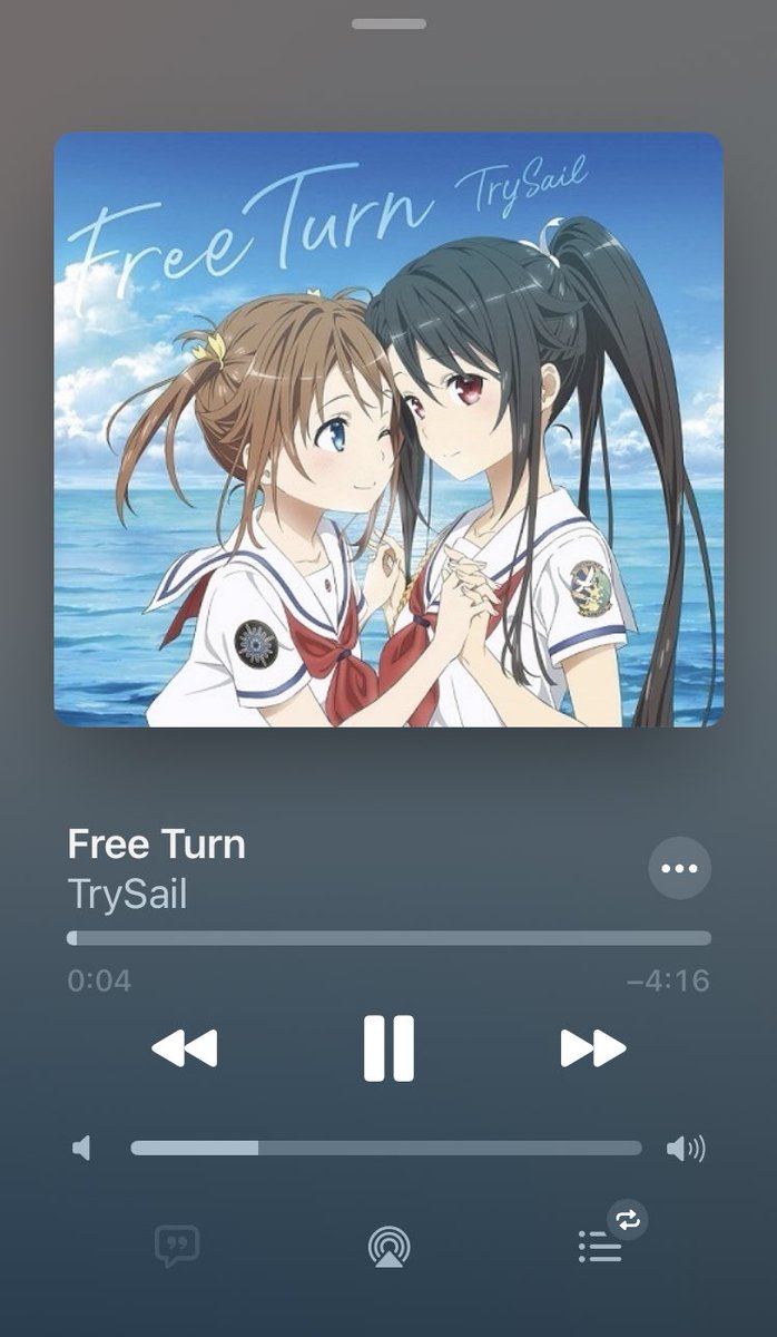 torakon's tweet photo. 今日は1月22日。
名曲『Free Turn』記念日。
もう4年経ったかぁ(*´-`)
#FreeTurn
#ハイスクールフリート劇場版 https://t.co/x0isqzi97x