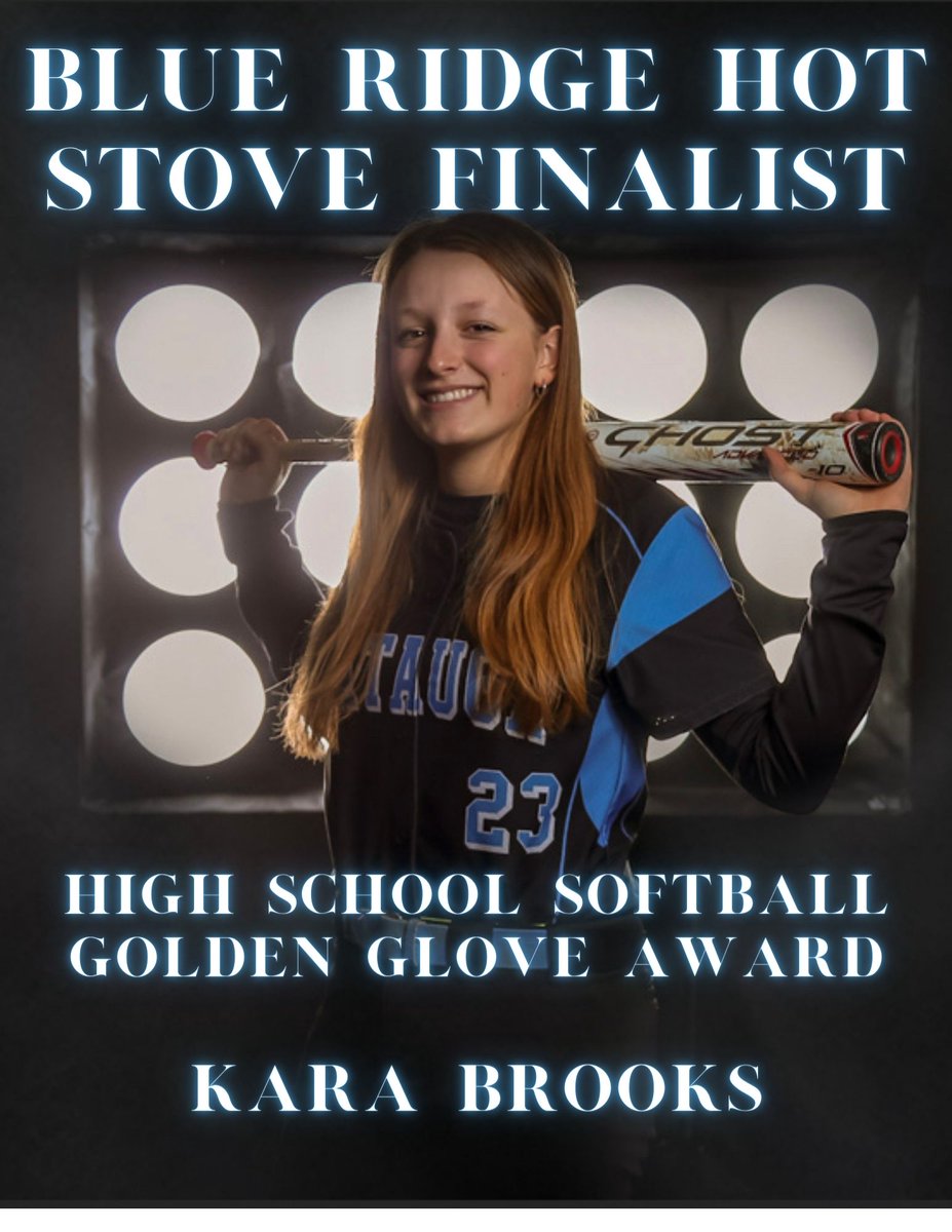 WataugaSB's tweet photo. Congratulations to Senior Kara Brooks for being nominated as a finalist for the Blue Ridge Hot Stove High School Softball Golden Glove Award and to Junior Chloe Wilson for being nominated for the Blue Ridge Hot Stove High School Softball Slugger of the Year Award. https://t.co/gSIuiPfXw4