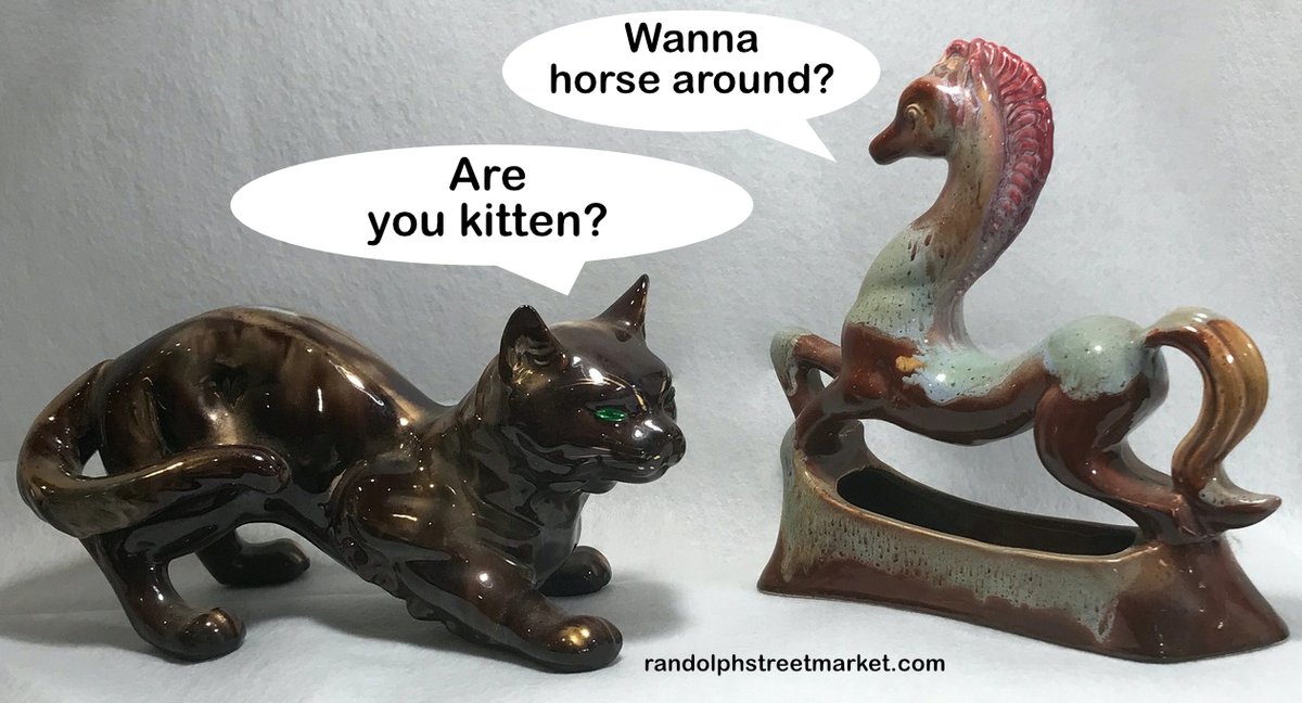 Enjoy mid century modern kitsch at the Randolph Street Market, and I'm not just kitschen' around.
#midcenturymodern #vintagestyle #interiordecor