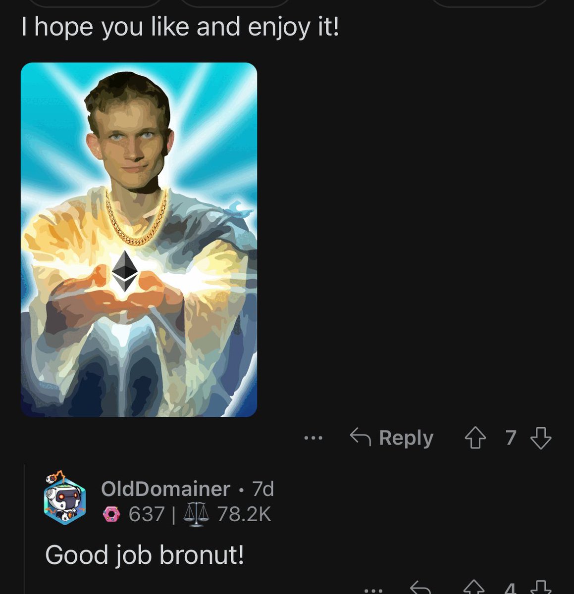 #Okinami 

 reddit.com/r/ethtrader/s/…