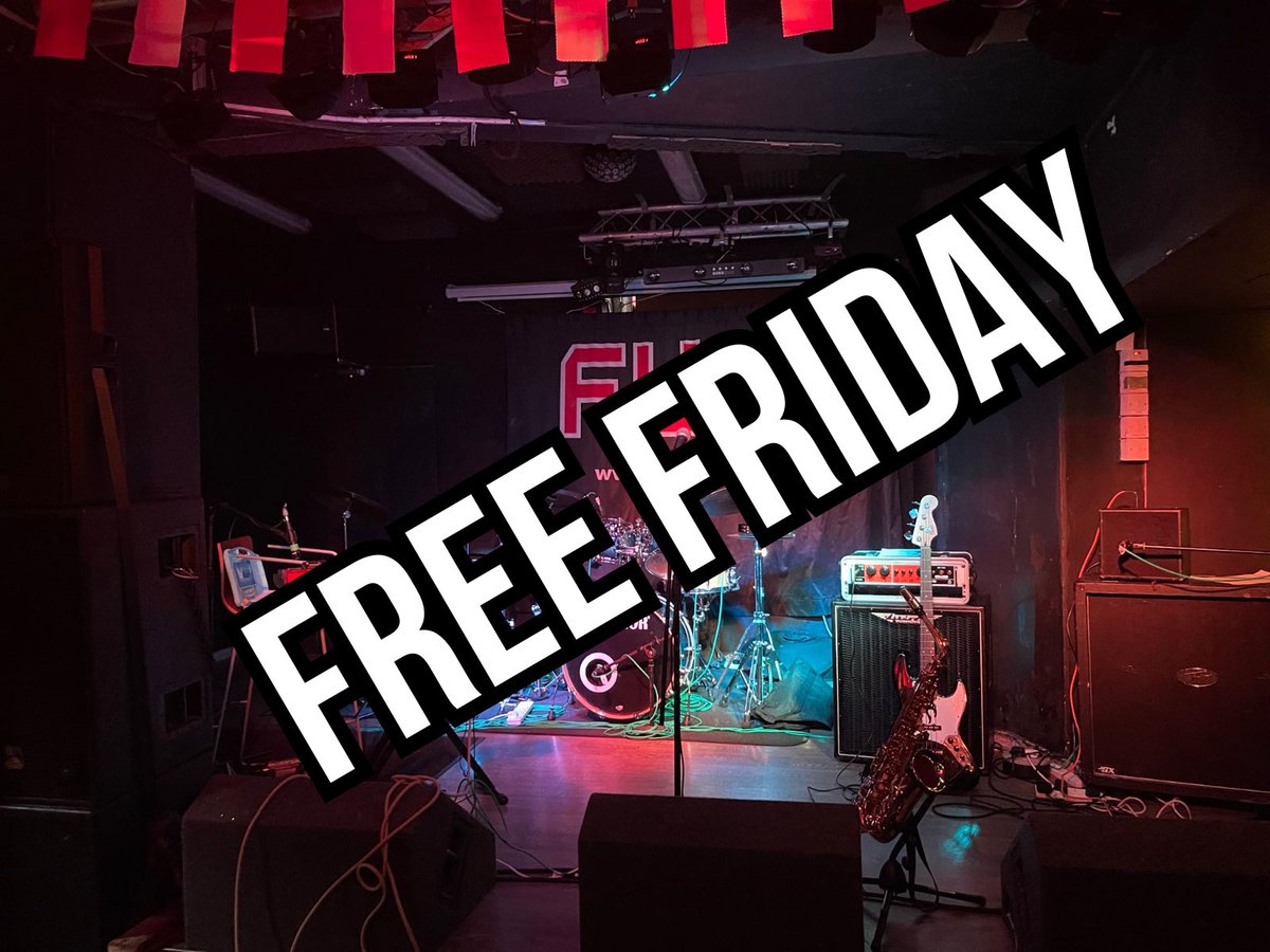 We have a very rare Friday available next weekend (26/1), get in touch if you want to put a show on with NO venue hire.