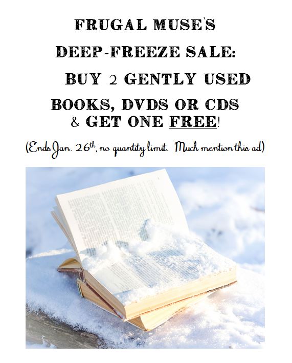 #frugalmusebooks  #shoplocal  #salesalesale