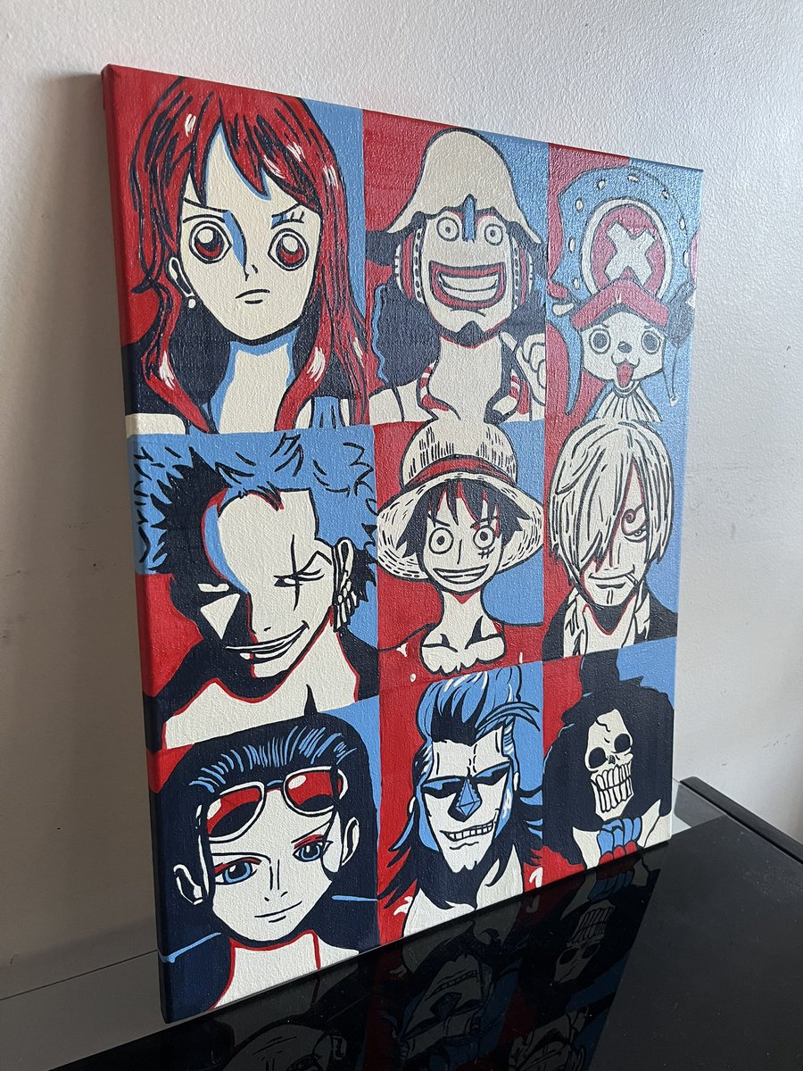 radhikapatel03's tweet photo. One piece painting 🖌️ https://t.co/1rJmEGTcyQ