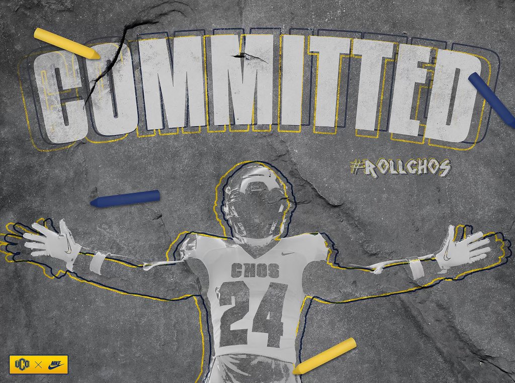 Brogan Hardy (@hardybrogan) on Twitter photo I am excited to announce my commitment to the University of Central Oklahoma! #rollchos
<a href="/ucobronchofb/">UCO Football</a> <a href="/AdamDorrel/">Adam Dorrel</a> <a href="/Coach_Lech/">Brandon Lechtenberg</a> <a href="/Coach_Harwell/">Jesse Harwell</a> <a href="/_CoachDonald/">Dimitri Donald™</a> <a href="/CoachDDudley/">Dallas Dudley</a> <a href="/RecruitPiedmont/">Recruit Piedmont FB</a> <a href="/PiedmontAth/">Piedmont Athletics & Activities</a> I am excited to announce my commitment to the University of Central Oklahoma! #rollchos
<a href="/ucobronchofb/">UCO Football</a> <a href="/AdamDorrel/">Adam Dorrel</a> <a href="/Coach_Lech/">Brandon Lechtenberg</a> <a href="/Coach_Harwell/">Jesse Harwell</a> <a href="/_CoachDonald/">Dimitri Donald™</a> <a href="/CoachDDudley/">Dallas Dudley</a> <a href="/RecruitPiedmont/">Recruit Piedmont FB</a> <a href="/PiedmontAth/">Piedmont Athletics & Activities</a>