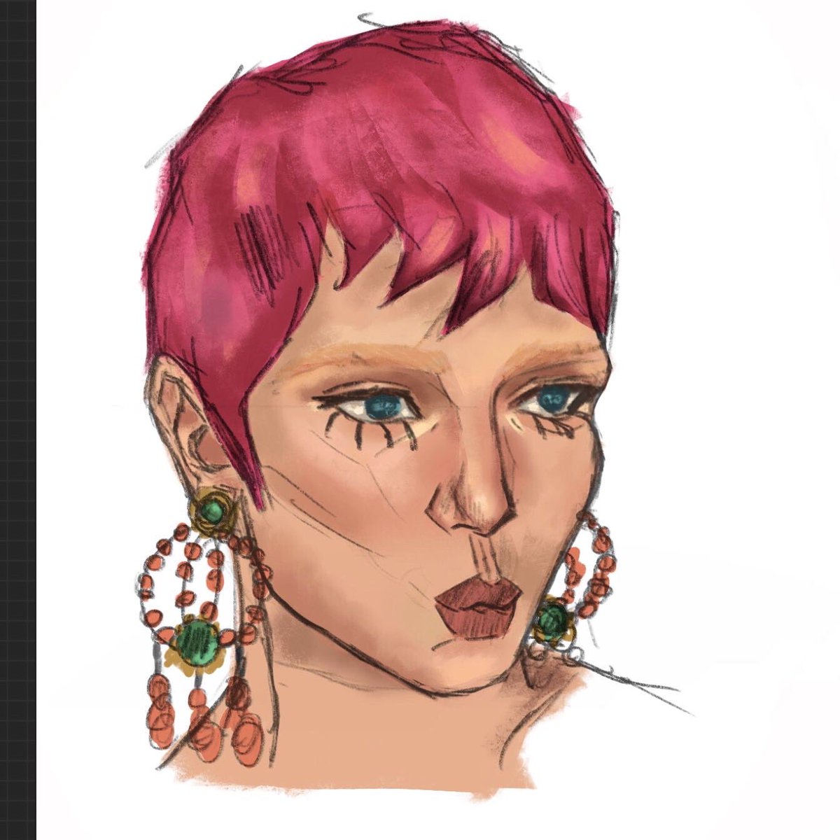 chrstrinity's tweet image. These flopped when I posted on Instagram :( #Procreate #artist #artmoots #portfolio #sketch #paint