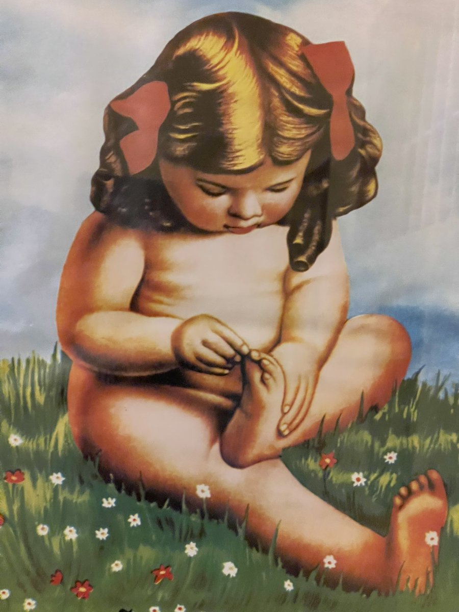 La primera niña coquette de la historia.