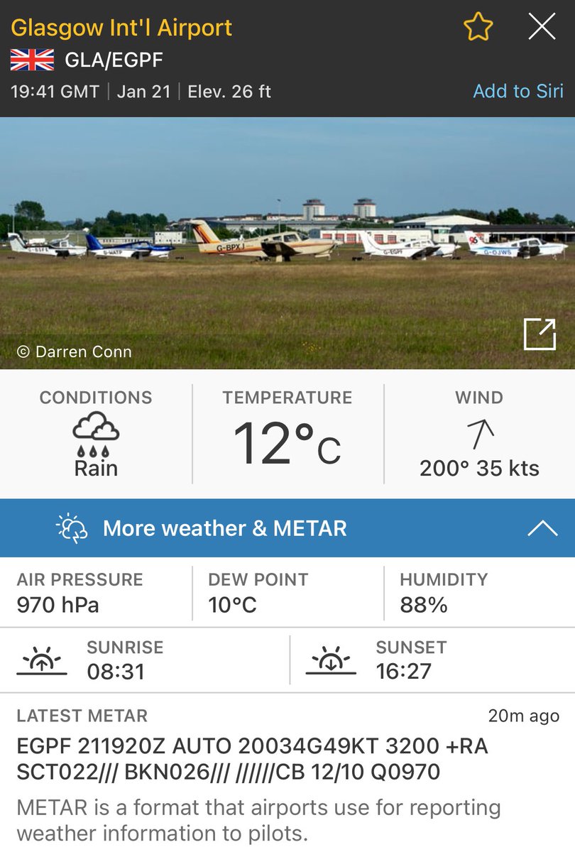 flightradar24's tweet photo. #StormIsha causing multiple diversions now, including a few aircraft squawking 7700. Often times, 7700 squawks in these circumstances are fuel level related. https://t.co/8gsG88gkqj