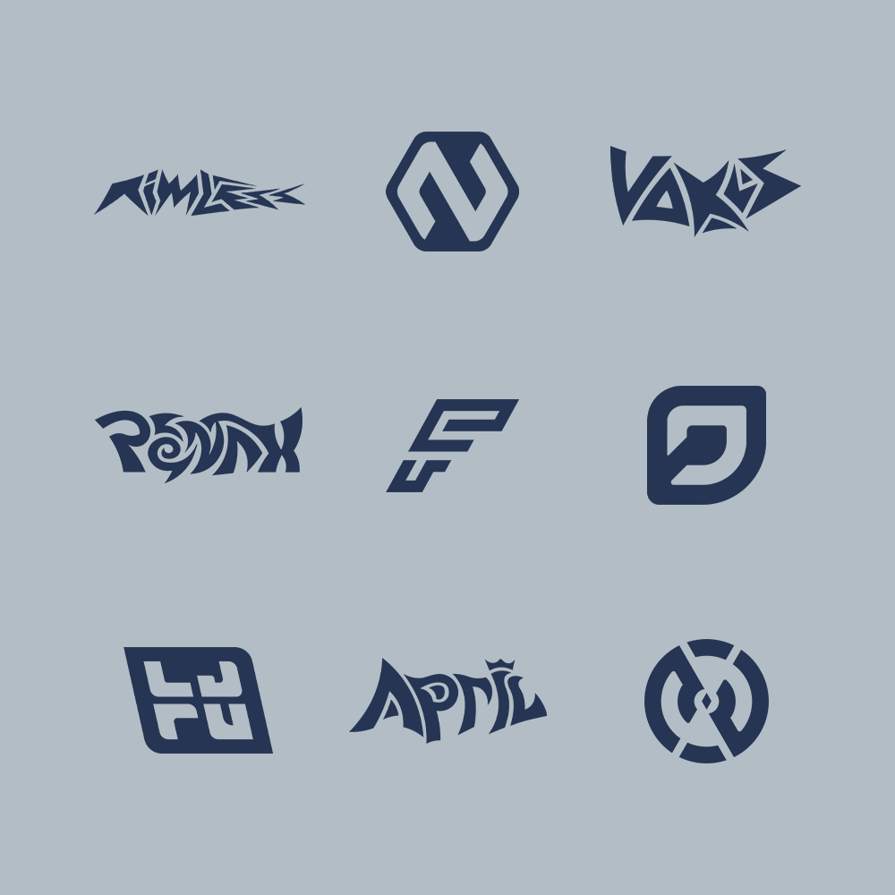 Some Logos and Types i did🦒