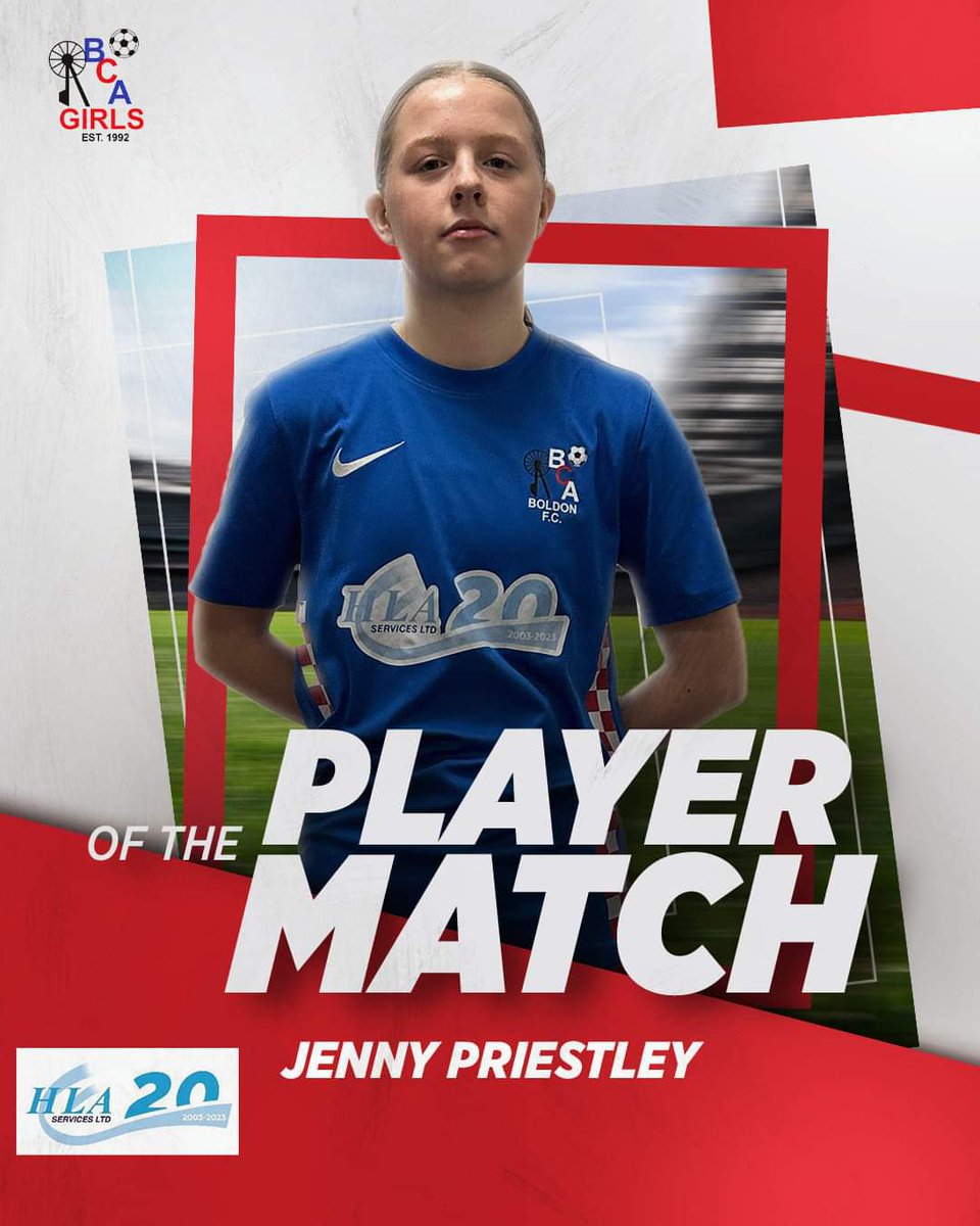 BoldonCALadies's tweet photo. Player Of The Match

Jennifer Priestley https://t.co/ft49vy6m3P