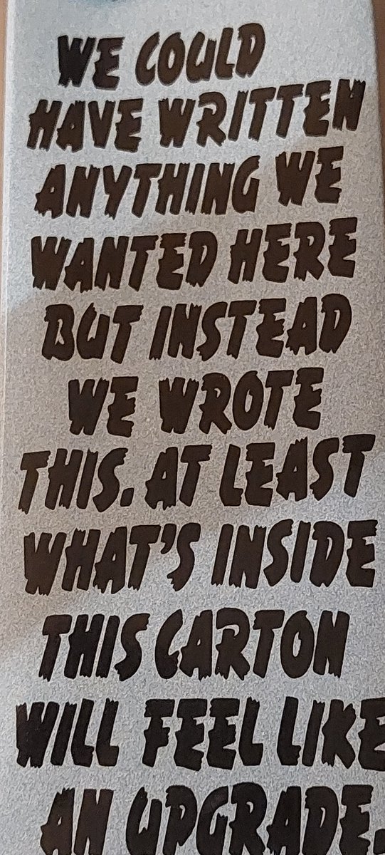 a229's tweet photo. Yes indeed @oatly - one thing in particular your could have written on the pack is that Oatly is vegan rather than me trying to Google it (e.g. didn't know if any of the vitamins were animal derived). https://t.co/t8T3d1fl1P