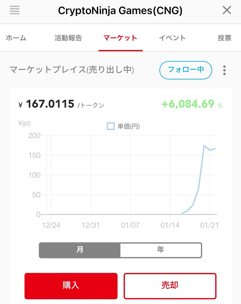 🎁30日連続30CNGトークンをプレゼント5日目🎁

恩送りします！

FiNANCiEというクラファンアプリで
CNGという『ゲーム開発のコミュニティ』に初期サポーターとして支援してます。

まず自分が持ってるモノを差し出すことからスタートラインに立てるという意味で、