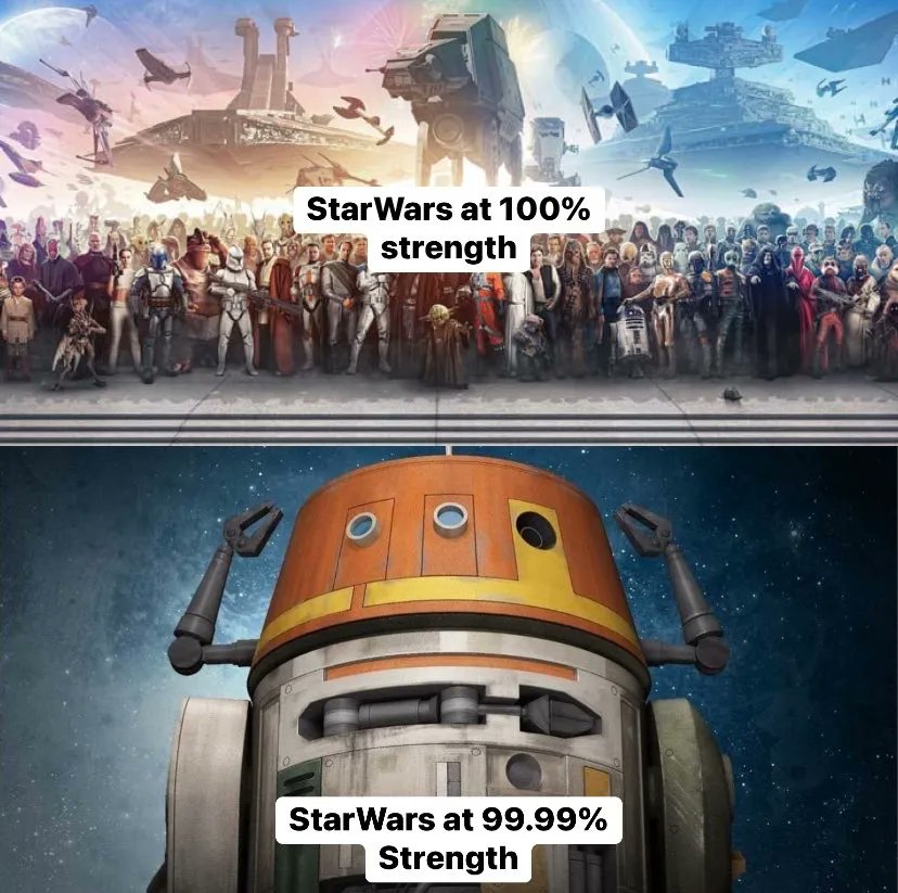 Chopper_Rebel's tweet photo. Just a reminder.
#StarWars #ChopperDroid https://t.co/amNFKRXPCT