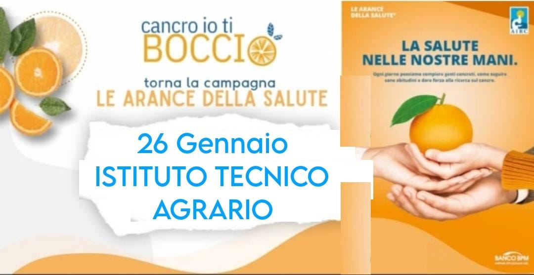 Emmenews -  All’ ITAA di Marconia tornano le “Arance della salute” dlvr.it/T1h96T