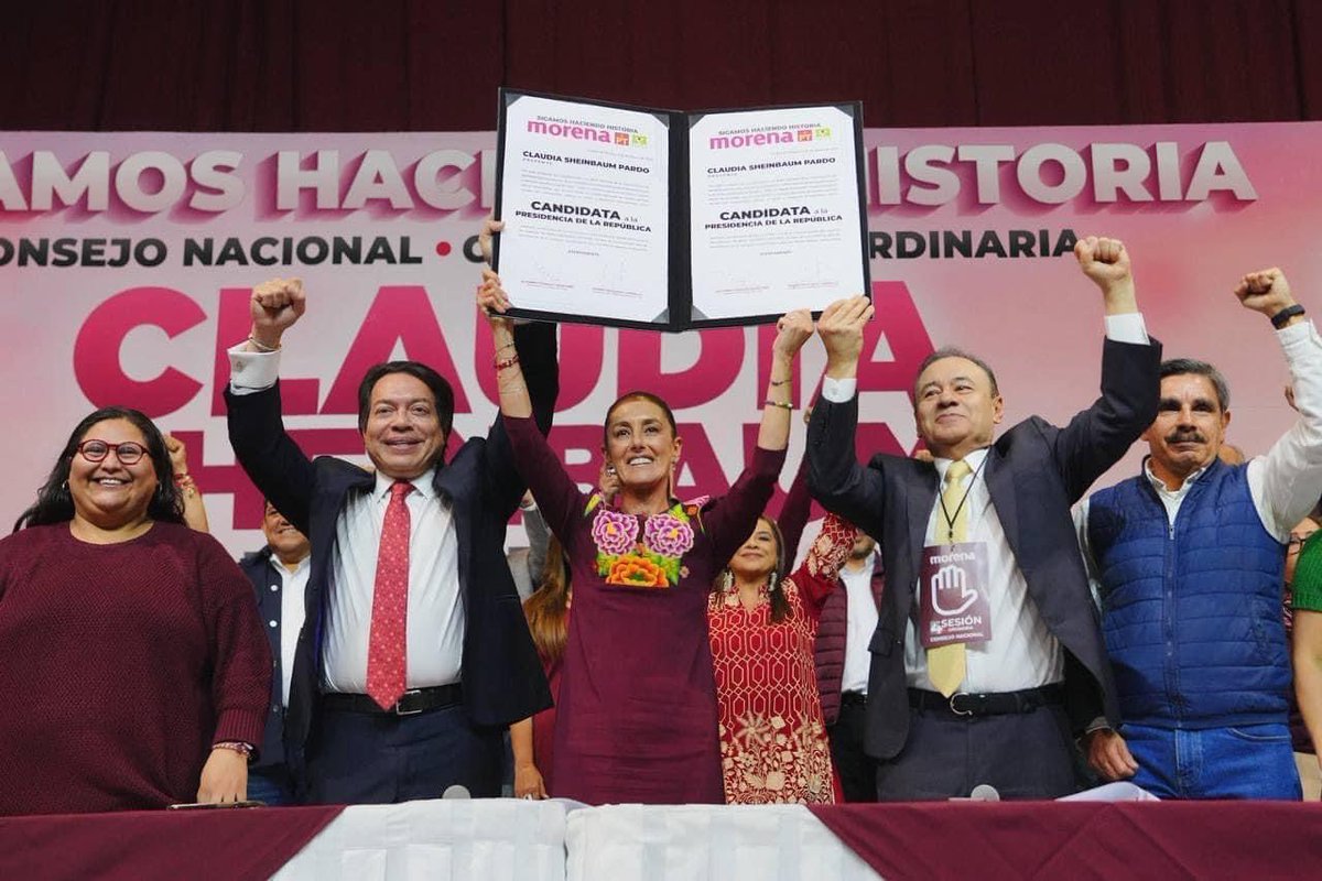 #MexicoConClaudia