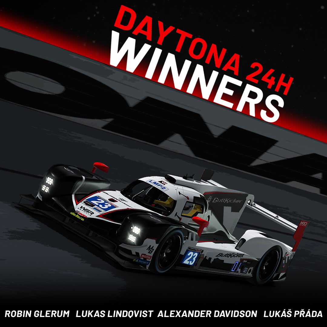 After 24hours and 888 laps, we are the LMP2 Class Winners of the @iRacing 24H Powered by VCO 💥

#wsresports #iracing #daytona24 #vcoesports #simracing #esports @thebuttkicker