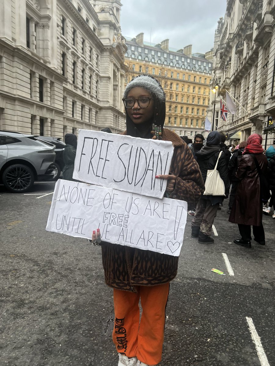 Sudan Protest London 🇸🇩🇬🇧
