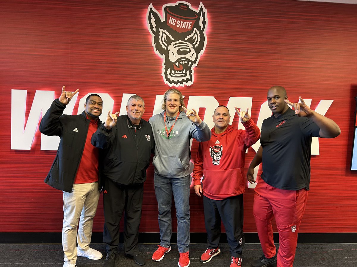 Colby Cronk (@colbycronk) on Twitter photo Thank you so much <a href="/coachwiles/">Charley Wiles</a> for having me at NC State this morning!! <a href="/CoachTonyGibson/">Tony Gibson</a> <a href="/elisha_shaw/">Coach E. Shaw</a> <a href="/CoachSanders14/">Coach Sanders</a> <a href="/PackFootball/">NC State Football</a> Thank you so much <a href="/coachwiles/">Charley Wiles</a> for having me at NC State this morning!! <a href="/CoachTonyGibson/">Tony Gibson</a> <a href="/elisha_shaw/">Coach E. Shaw</a> <a href="/CoachSanders14/">Coach Sanders</a> <a href="/PackFootball/">NC State Football</a>