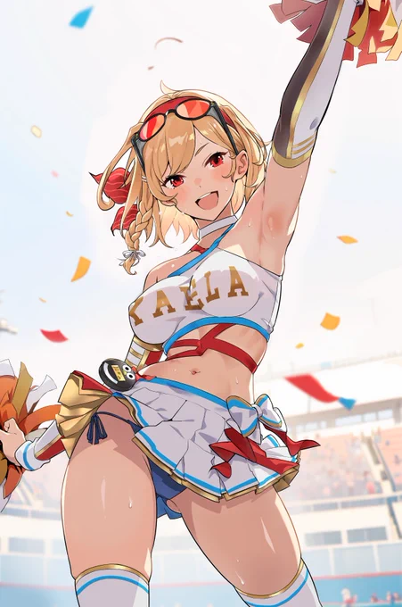 #inKaela Kaela, the cheerleaderカエラ  チアリーダー 