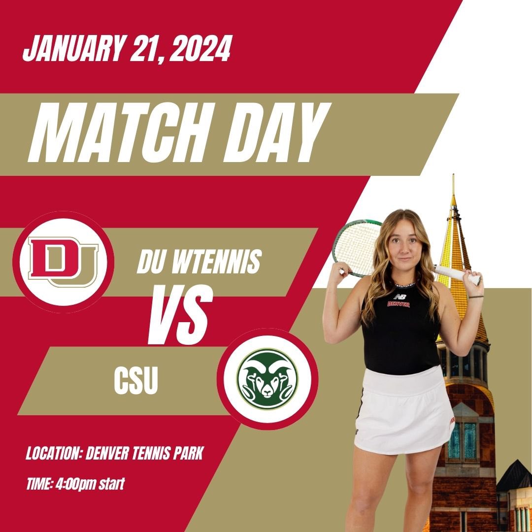 @DU_WTennis take on Colorado State at home