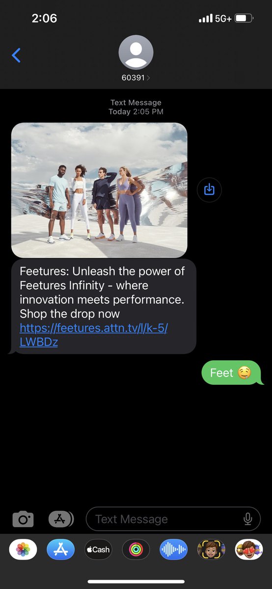 Trying to get this sock company to stop texting me