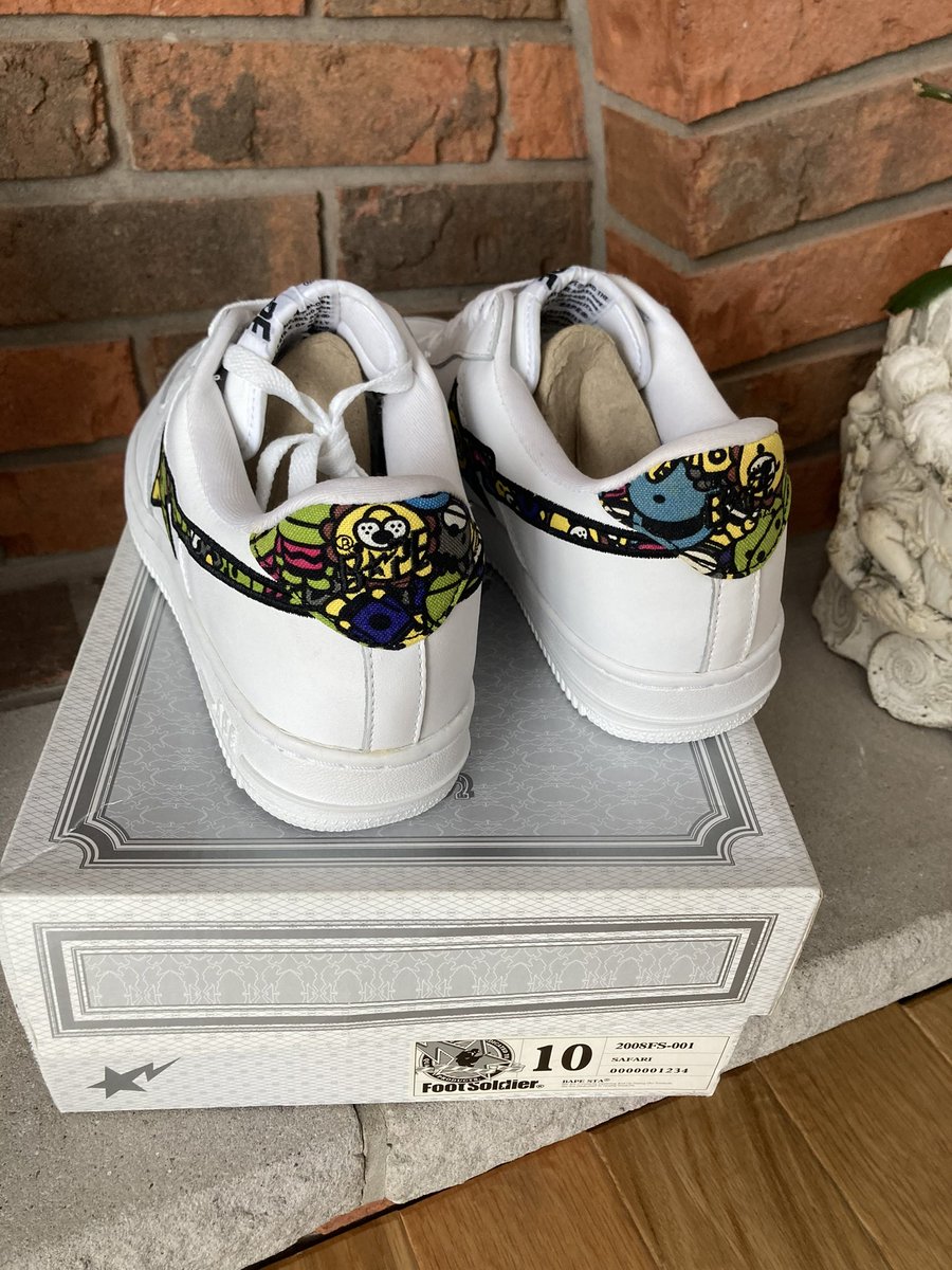 grailedpolice's tweet image. #Bapesta “Safari” 2008 🐼🐻🐯🐨