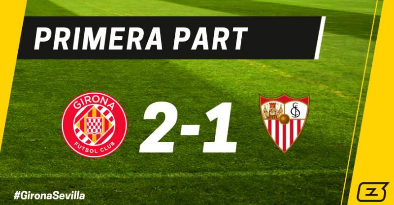 esport3's tweet photo. 🔥GOL I GOL: Dovbyk capgira la truita amb dos gols en un minut!! Notícia: l’ucraïnès ha celebrat els gols amb eufòria...

@GironaFC 2⚔️ 1  @SevillaFC

⏰14'

#GironaSevilla

▶️EN DIRECTE
📲https://t.co/B0v36afx6K