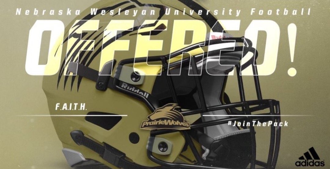 After a great conversation with @CoachPosateri I’m excited to announce I’ve been offered to continue my academic and athletic career at Nebraska Weslyan University! @NWUFootball @GametimeRC @coachdsainz