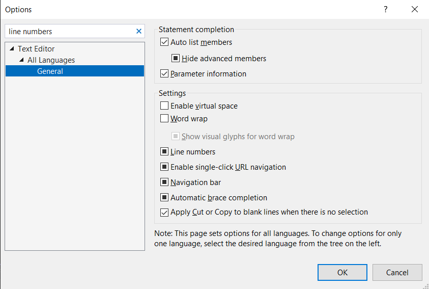 scripttrading's tweet image. How to add line numbers in Visual Studio 2022 #AgenaTrader #AgenaScript #Trading script-trading.com/en/line-number…