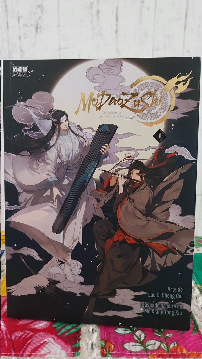 annabritto's tweet photo. Mais um Modão! 🥰
@editoranewpop 

#MDZS
#MoDaoZuShi
#modaonamao https://t.co/yEsCjD818m