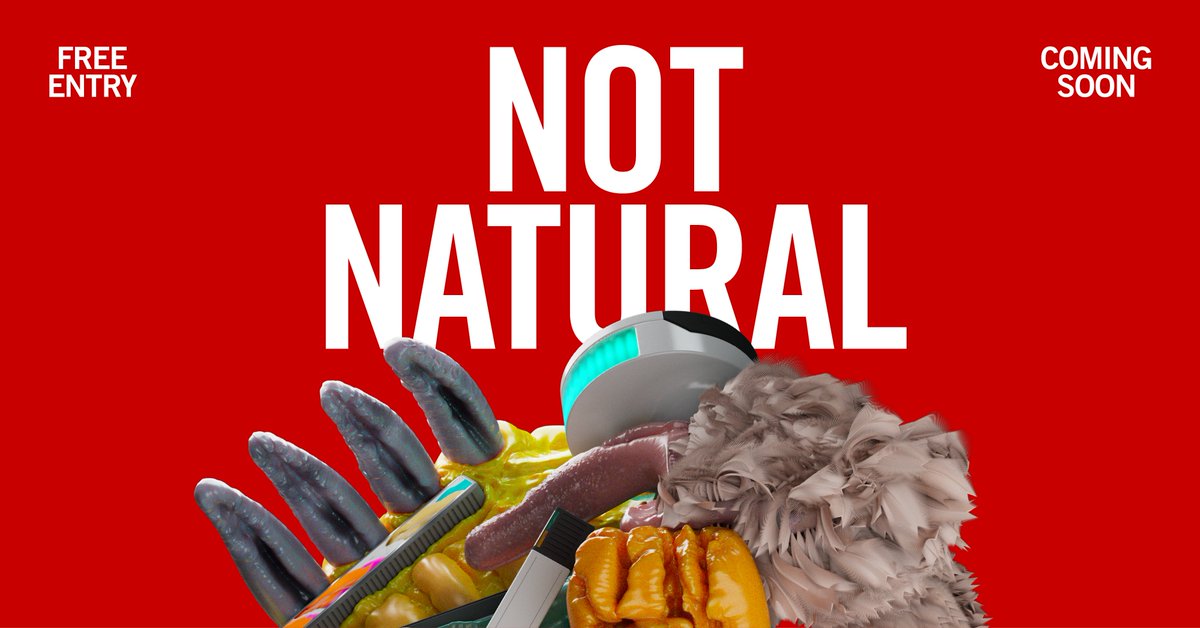 Science Gallery Melbourne (@scigallerymel) on Twitter photo Just because we can, should we?
Announcing NOT NATURAL – an exhibition exploring the growing friction between natural and artificial systems and the plethora of ethical dilemmas that go along with it. 
Opens 17 February 2024.
melbourne.sciencegallery.com/not-natural Just because we can, should we?
Announcing NOT NATURAL – an exhibition exploring the growing friction between natural and artificial systems and the plethora of ethical dilemmas that go along with it. 
Opens 17 February 2024.
melbourne.sciencegallery.com/not-natural