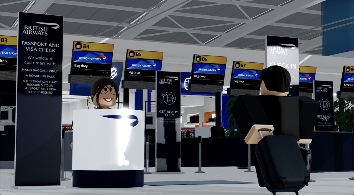 BAVirtualRBX's tweet photo. Our Club World and Club Europe passengers can now fly through check-in and bag drop with ease at our newly relocated and dedicated desks in Zone B.

Upgrade your experience to a Club World or Club Europe cabin for as little as R$29!

To Fly. To Serve. https://t.co/TeVaSRZwQa