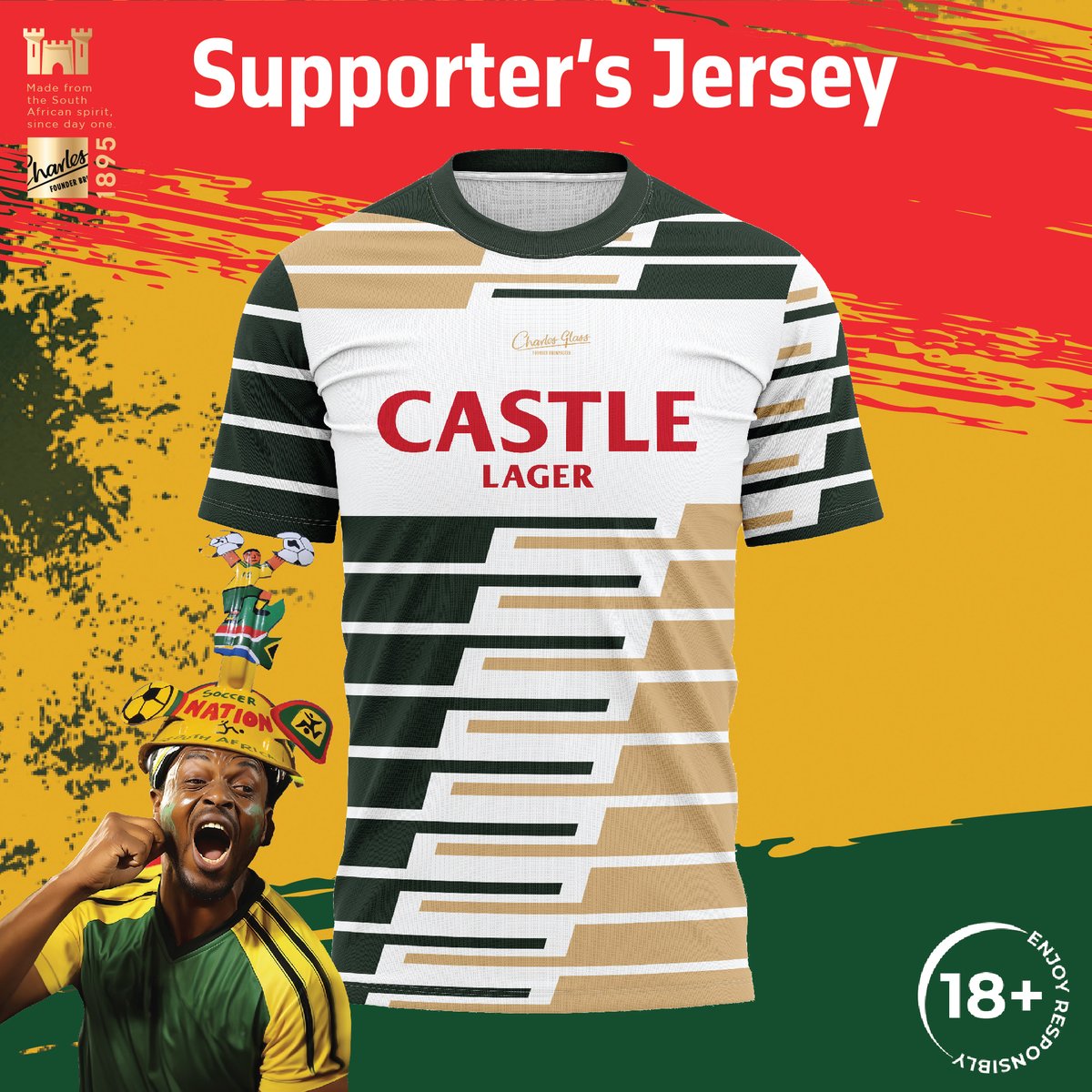 CastleLagerSA's tweet image. A FORMER @BafanaBafana 🇿🇦 Captain has the most appearances in history, yintsimbi! 💪The youngest ever to play for iBafana. ⚽️ Quote with your answer using #TheBackupSquad, and you could win a Castle Supporter’s Jersey. #AFCON2023
