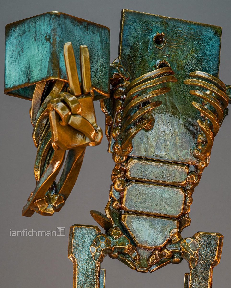 Hey <a href="/elonmusk/">Elon Musk</a> you should buy this

Fuck Around and Find Out
codename: TOUGHGUY
2023
patinated brass-plated steel and wood
23”H x 16”W x 12”D / 40 lbs
$35K