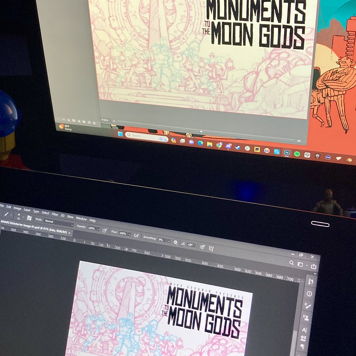 mjgoodwinart's tweet photo. Sunday Werk
-
#comics #comicart #makingcomics #justmakecomics #art #artwork #drawing #digitalart #screenshot https://t.co/gOoxqFZhHO
