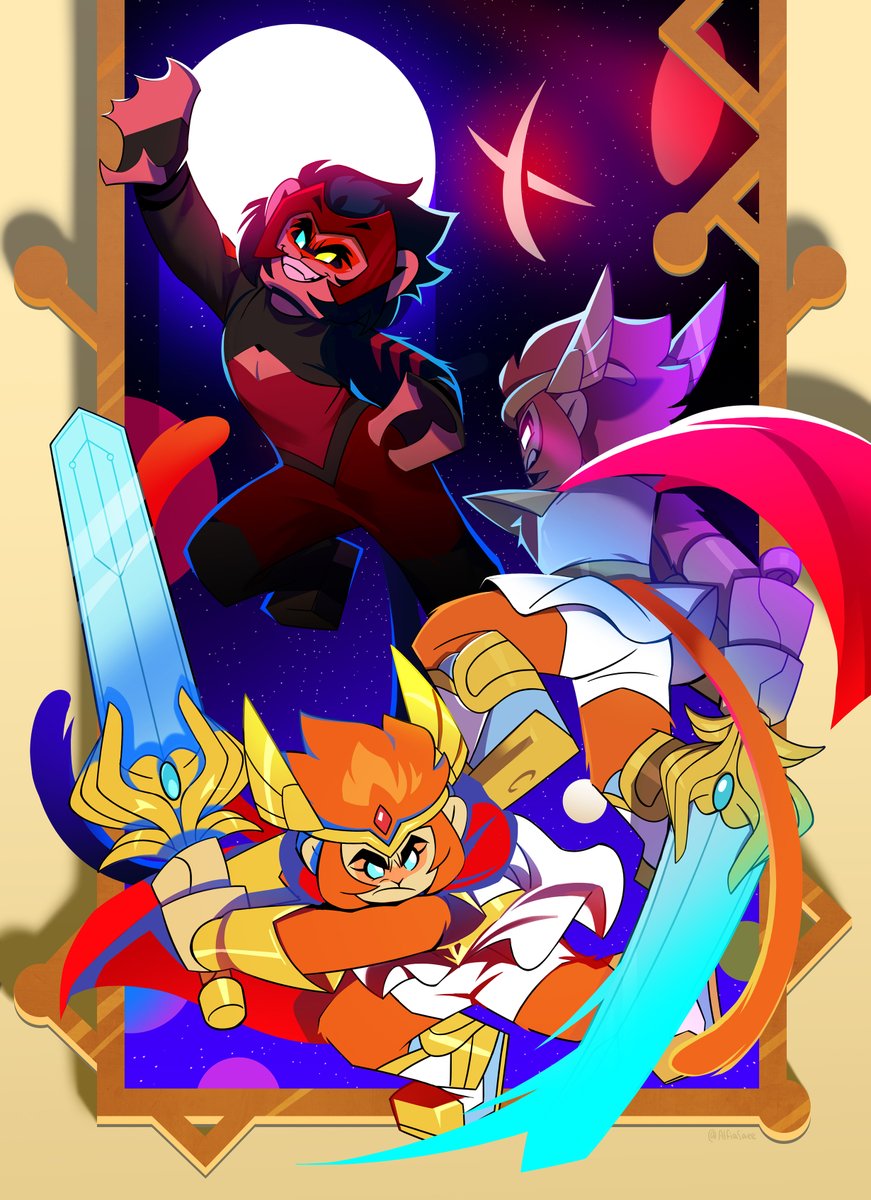 #catradora + #shadowpeach fusion ✨
#shera #legomonkiekid