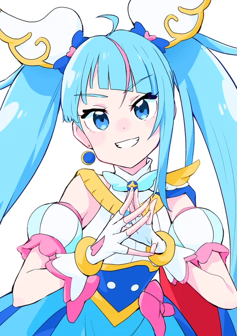 青キュアラメール青なのか?#precure 
