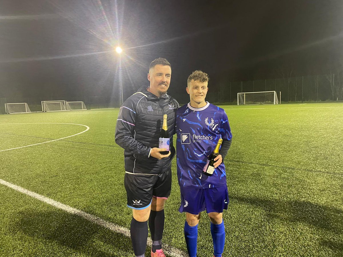 It was a pleasure to finally meet & play @AngelsUnitedFC this evening Was a great game, played in the right spirit & we look forward to welcoming them to Merseyside later in the year Well done to our lads for turning the game around, 3-1 down at HT to win the game 5-3 👏🏻 ⛈️