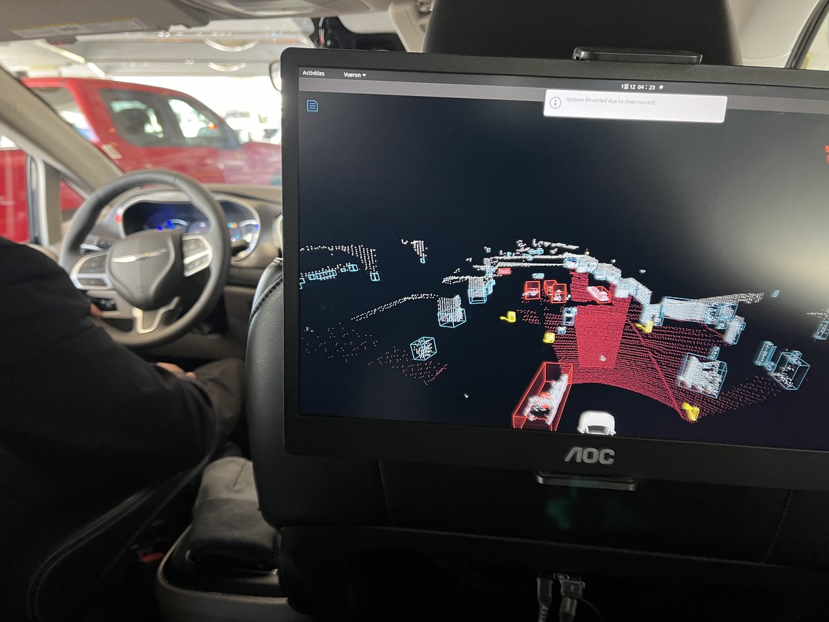 On #CES24 the solid state LiDAR developer @OpsysTechnologies demonstrated the advanced performance of its solid state LiDAR for short and for long range detection in a demo car on the roads around the Westgate hotel in Las Vegas (Photo).