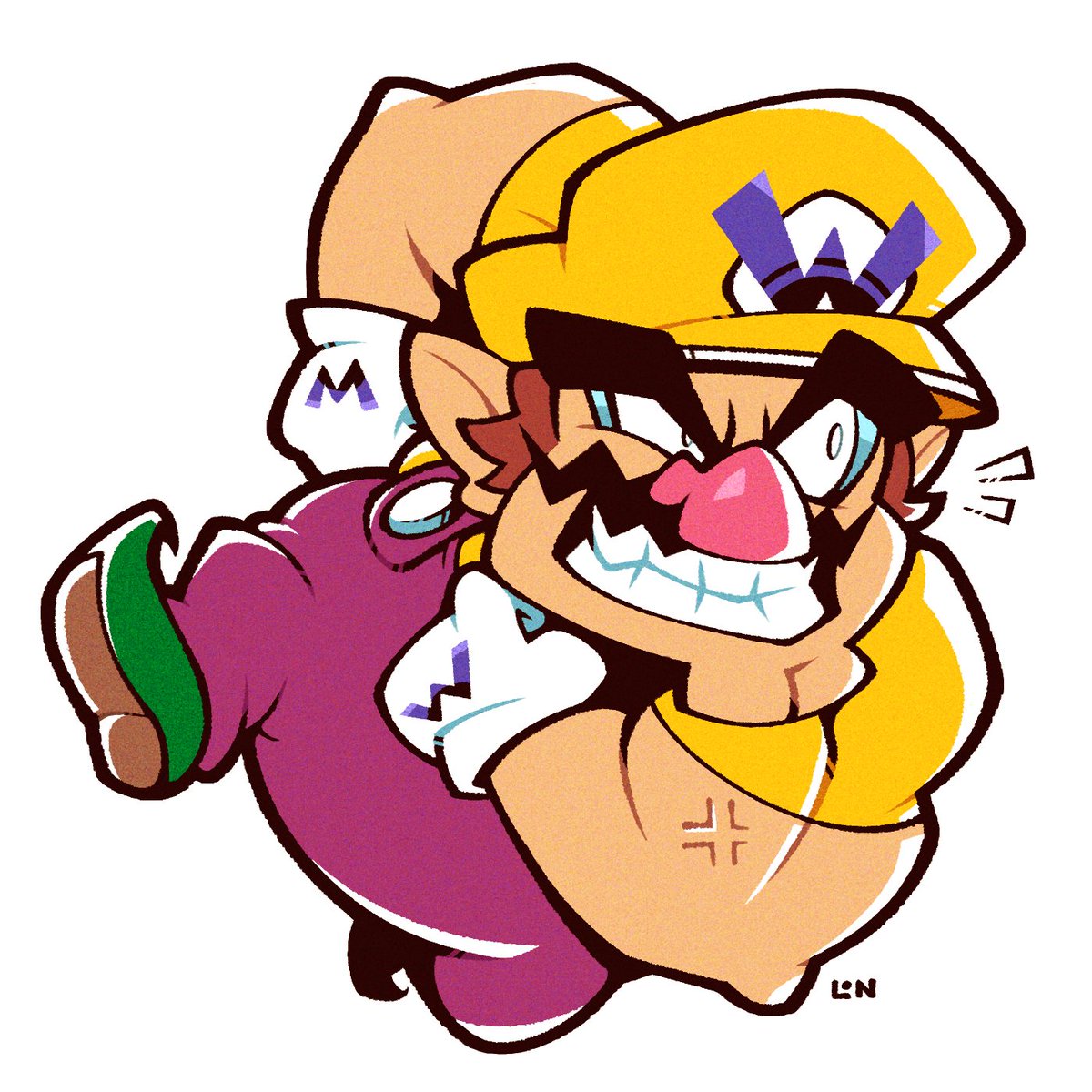 「Long live Wario Land 」|Brian Mのイラスト
