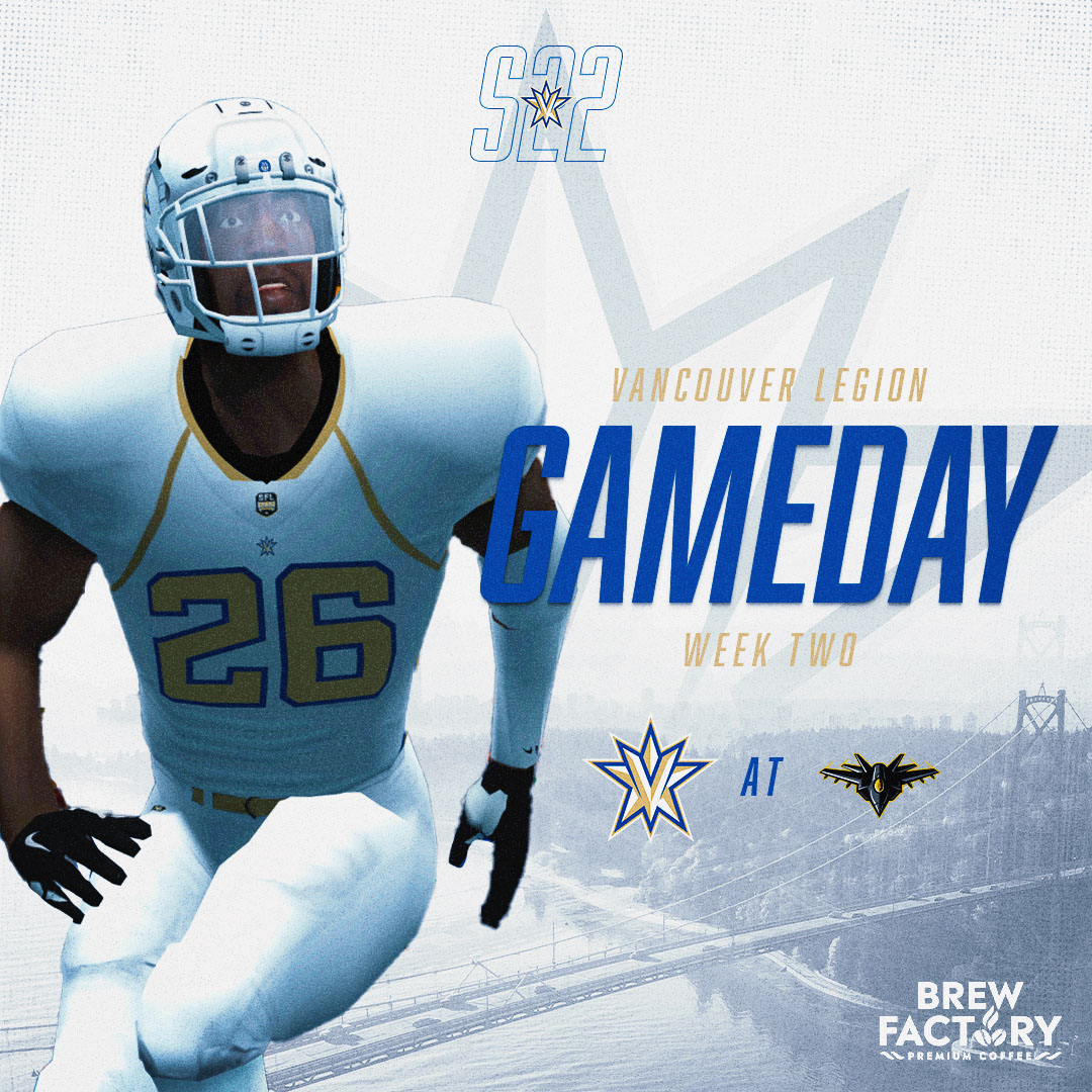 Vancouver Legion (@vancouverlegion) on Twitter photo The 1-0 Legion hit the road tonight down the West Coast. Let's get it!
π 3:30 PT || 6:30 ET
π San Diego Fleet
Wake up this season for Gameday with a delicious coffee from our partners
<a href="/brewfactoryio/">Brew Factory</a>
-- brewfactory.io #EternalFrost The 1-0 Legion hit the road tonight down the West Coast. Let's get it!
π 3:30 PT || 6:30 ET
π San Diego Fleet
Wake up this season for Gameday with a delicious coffee from our partners
<a href="/brewfactoryio/">Brew Factory</a>
-- brewfactory.io #EternalFrost