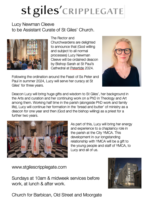 stgilescg's tweet photo. We look forward to having you join us Lucy! https://t.co/FDZba8fPhO