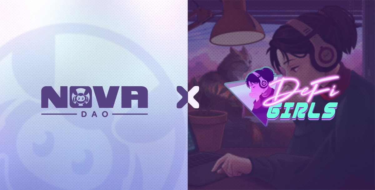 Nova DAO (@0xnovadao) on Twitter photo DeFi Girls are now officially listing on <a href="/MagicEden/">Magic Eden 🪄</a>!
DeFi Girls is a kickass pfp collection that entitles holders to monthly rewards from Treasury yield pairs - with tooling developed by Nova DAO.
Oh, and the artwork is stunning! 💜💙
Grab yours over at magiceden.io/collections/po… DeFi Girls are now officially listing on <a href="/MagicEden/">Magic Eden 🪄</a>!
DeFi Girls is a kickass pfp collection that entitles holders to monthly rewards from Treasury yield pairs - with tooling developed by Nova DAO.
Oh, and the artwork is stunning! 💜💙
Grab yours over at magiceden.io/collections/po…