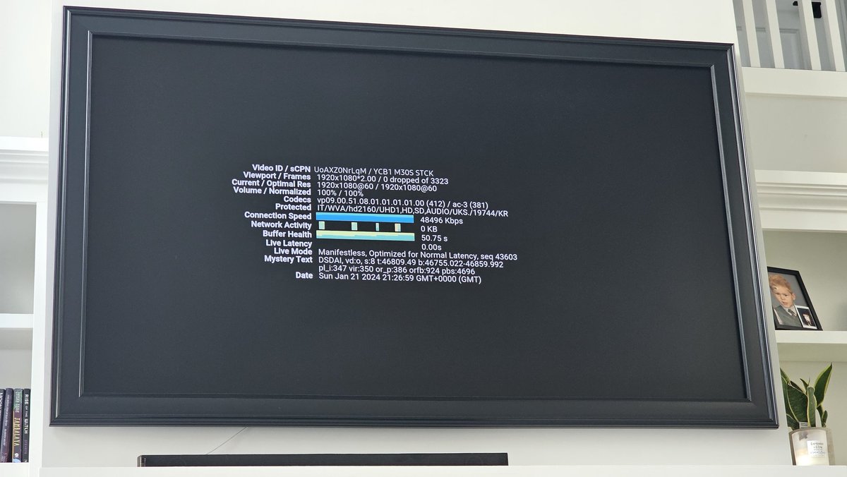 Dubhghlas's tweet photo. @YouTubeTV eek. Was watching the Lions game. There is an outage for our WOOD TV 8 near Grand Rapids. Black screen.

All other channels working. https://t.co/QlHSb2rfl7