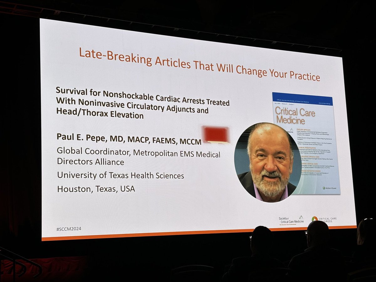 Late breaking articles that will change your practice from another #EMCCM great, Dr. Paul Pepe!