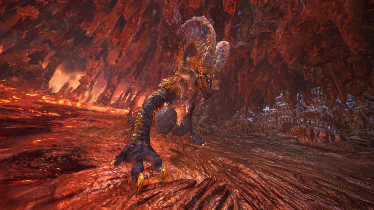 DoublezBubblez's tweet photo. There's an update for Kulve Taroth!

Added chesticles with a golden bra to cover them up. 

You can of course, tear the bra off to view the goods (by breaking the gold chest armor), or you can wait for their armor to melt off in Phase 2 :P

All thanks to a kind commissioner https://t.co/h5hGYBArlq