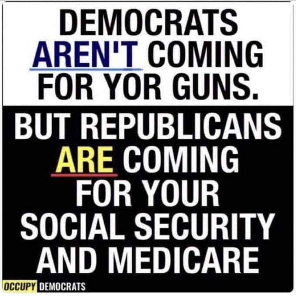 HEY MAGATs, Unless you are ‘independently wealthy’, which most of you aren’t — you better figure some shit out, and fast…👇 Simple solution: Don’t be a fool and vote against your own interests.