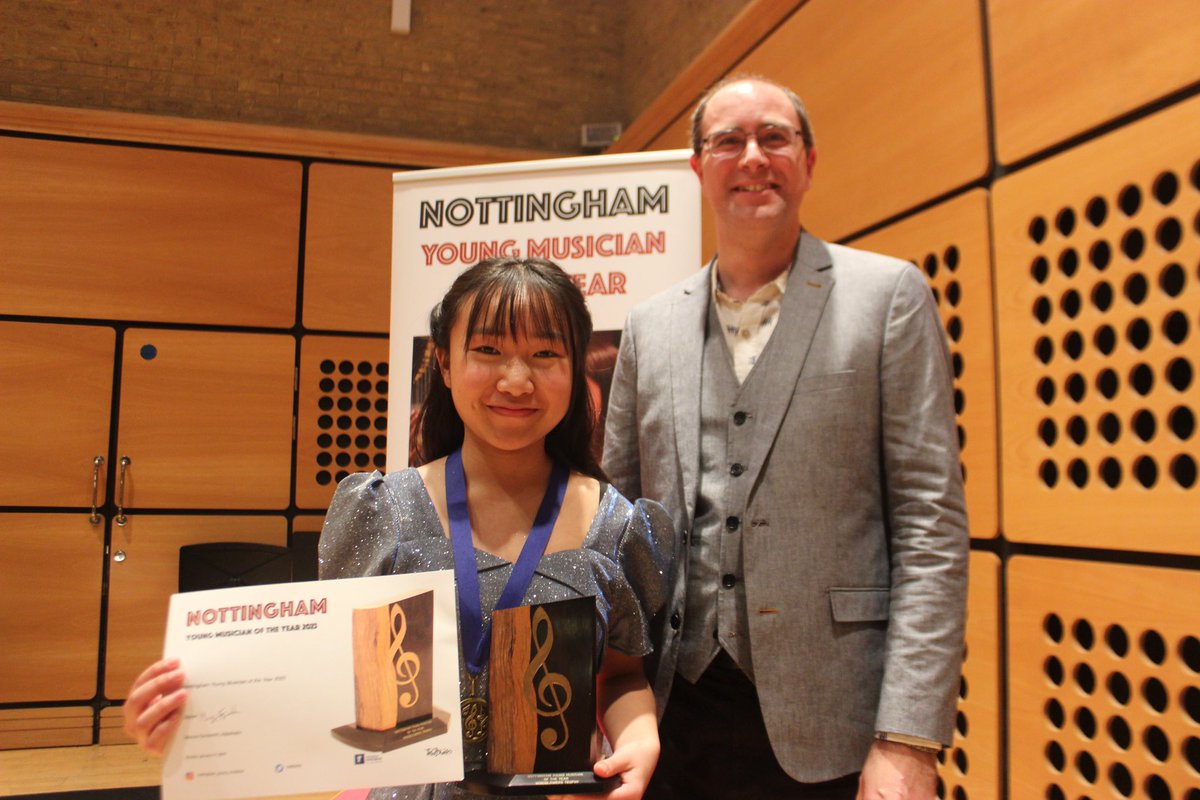 NottsYMY's tweet photo. 1/Many. Congratulations to all involved. Such outstanding levels of commitment and excellence.  Well done to E - Nottingham Young Singer of Year. K - Nottingham Young Musician of the Year and J - Bluecoat Singers Prize.  DM for copies of any hi-res photos https://t.co/YRgoj25ic1
