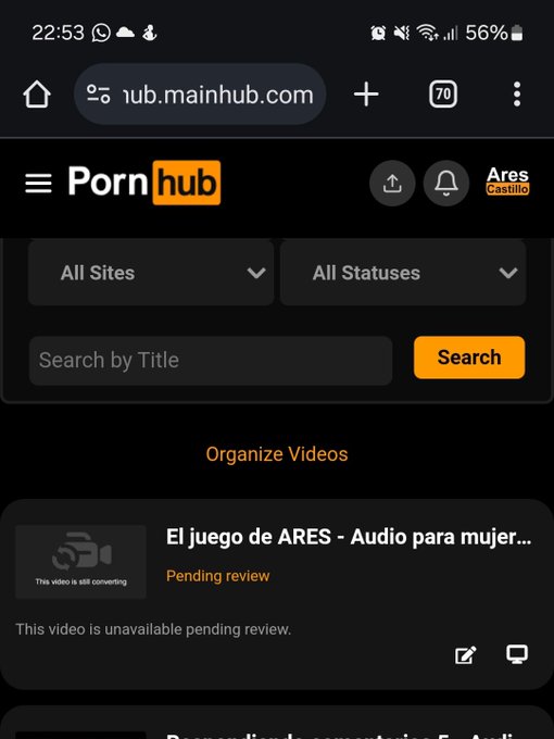 He subido el video hoy a las 12:30 y lo normal suele ser que en 4 o 6 horas ya est&eacute; disponible  Me temo<a href="/tag/edge"class="tags"><span>#edge</span></a><a href="/tag/nsfw"class="tags"><span>#nsfw</span></a><a href="/tag/gemidos"class="tags"><span>#gemidos</span></a><a href="/tag/nsfwaudio"class="tags"><span>#nsfwaudio</span></a><a href="/tag/malemoaning"class="tags"><span>#malemoaning</span></a>