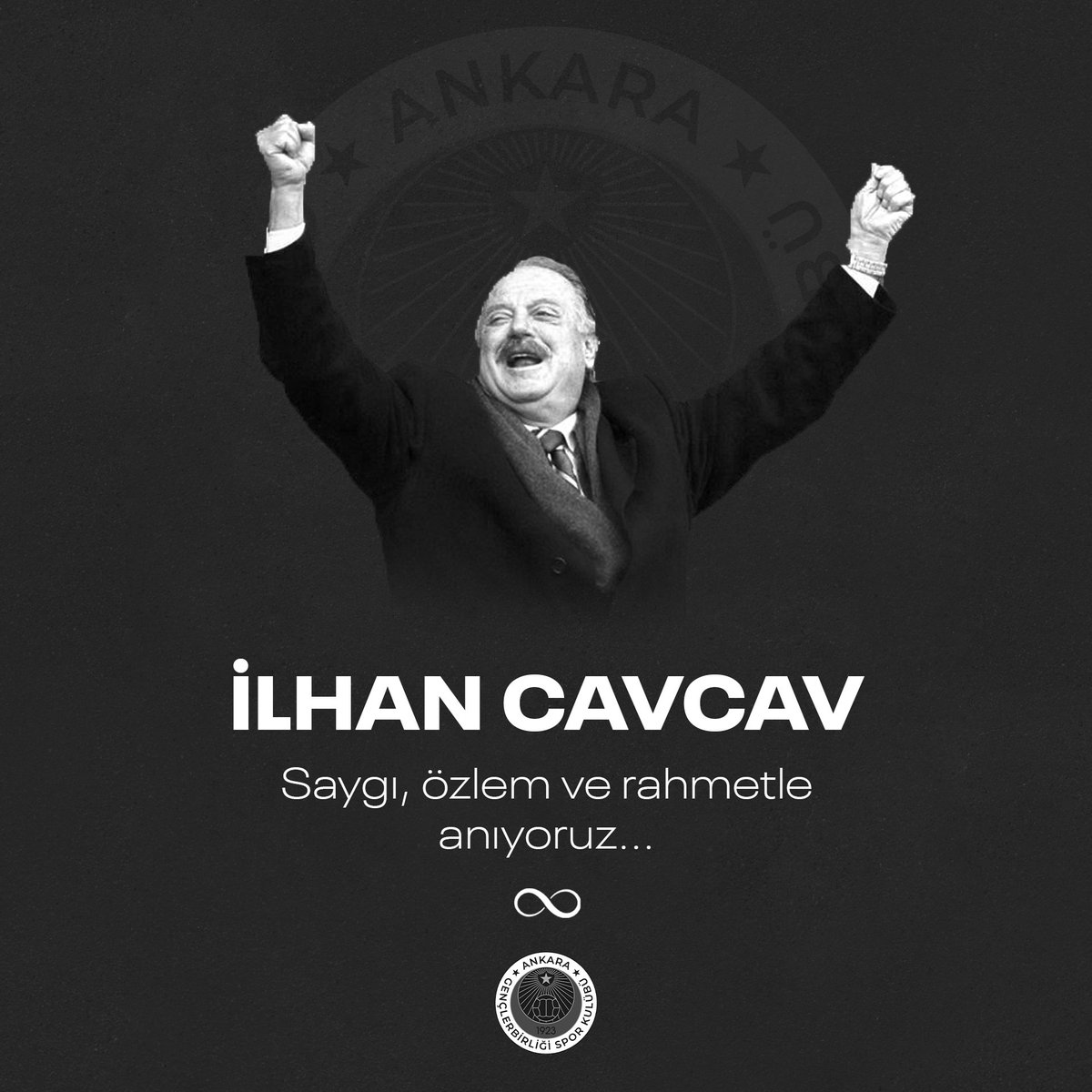 Aramızdan ayrılışının yedinci yılında Onursal Başkanımız İlhan Cavcav'ı saygı, özlem ve rahmetle anıyoruz...