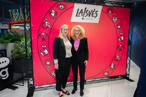 Exciting day at the Laisvės Party convention as we select our candidate for the upcoming Lithuanian presidential and candidates for European Parliament elections. Proud of my team - what a successful event!
United for freedom! 🗳️